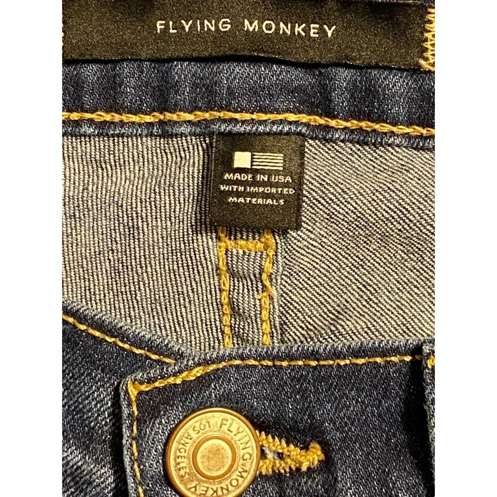 FLYING MONKEY WOMEN'S BLUE SKINNY JEANS SIZE 27